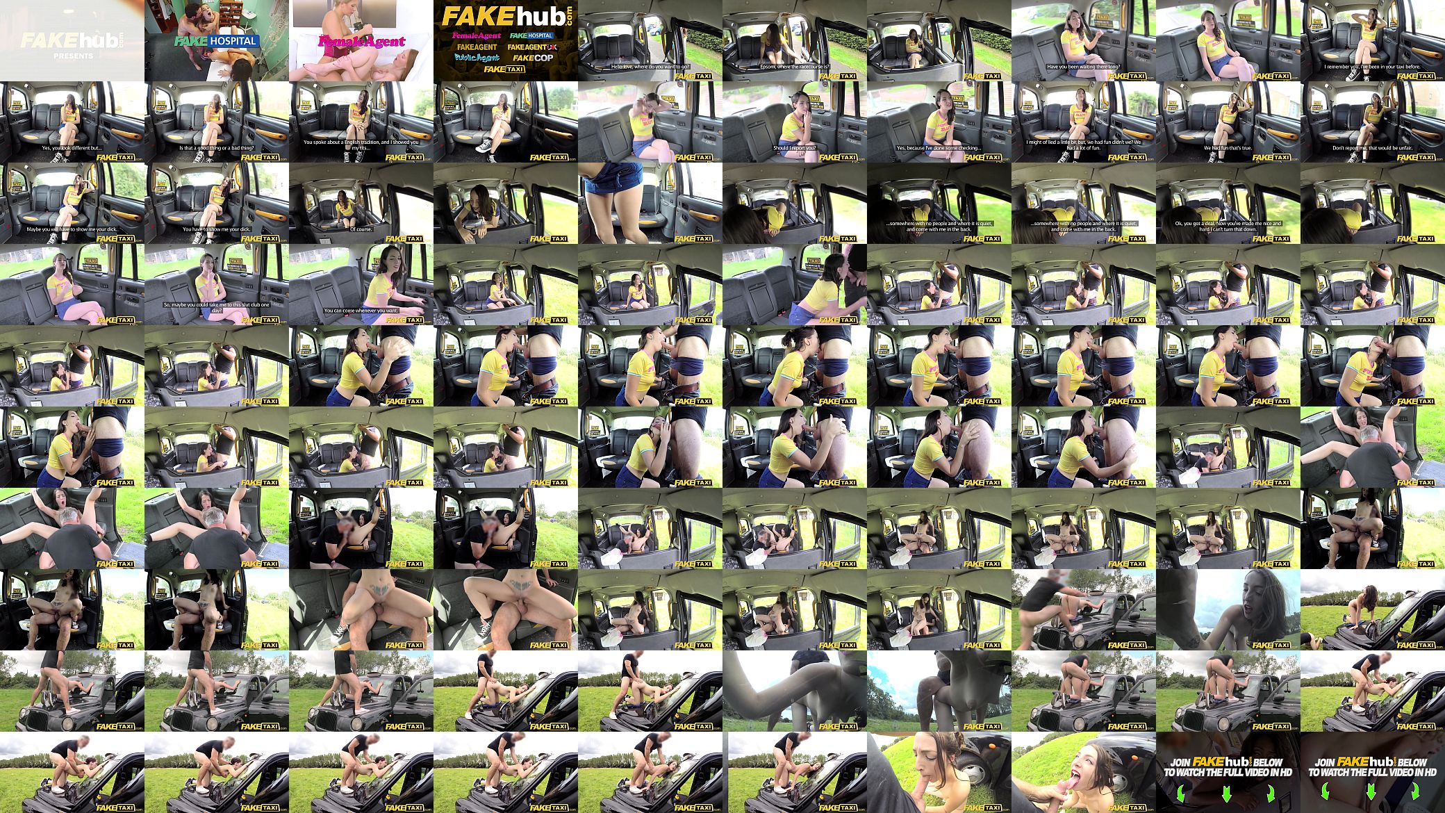 Fake Taxi Olive skin brunette gets fucked on car bonnet 预览图