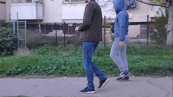 Mégots De Gars En Pantalon De Jogging Gris