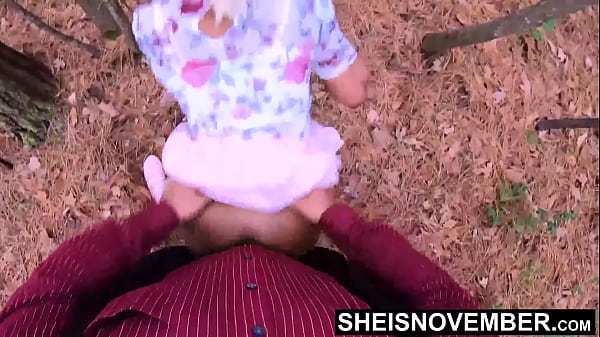 HD After Church I Sneak Away To Fuck My Step Daughter, Wet Pussy Licking Squirting, Hardcore Standing Doggystyle And POV Cowgirl In The Wilderness Outdoors, Her Step Mom Is At Choir Practice, Busty Ebony Sheisnovember Taboo Sex By Msnovember