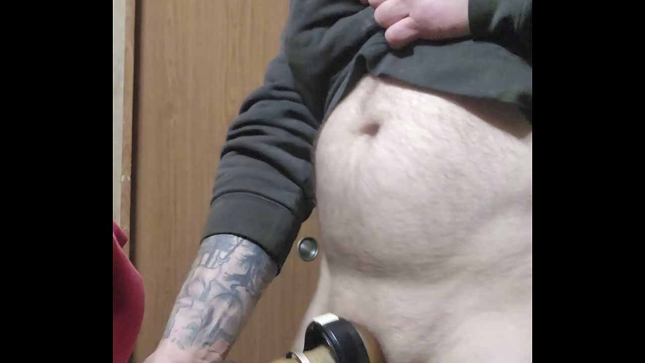 Early morning fleshlight fuck