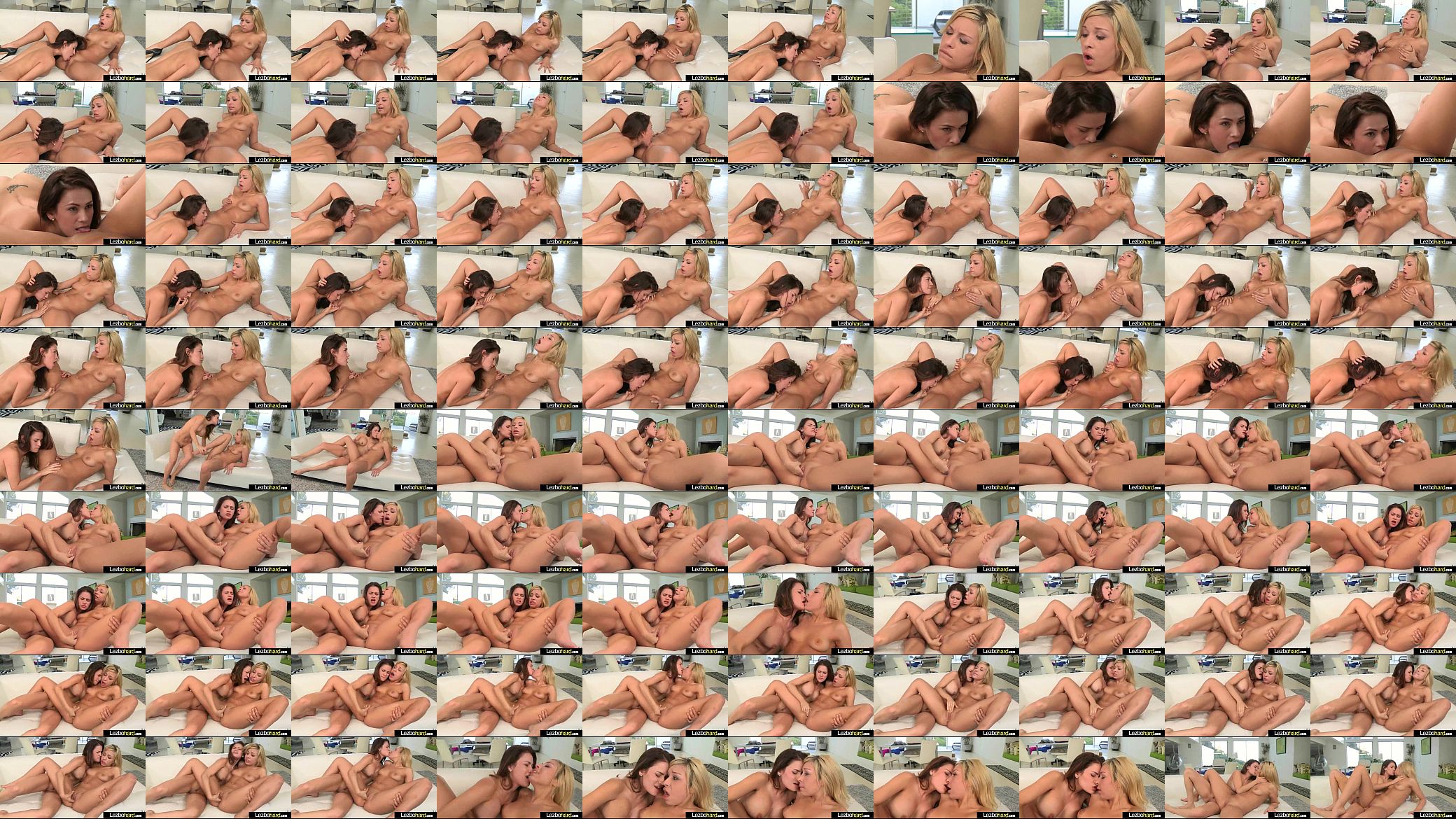 Cute Lesbos (Carmen Caliente &amp; Vanessa Veracruz) Lick And Kiss Their Body Parts vid-07 预览图