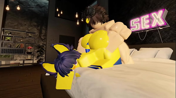 Download Video - Ankha gets fucked and filled by a big white cock in Roblox