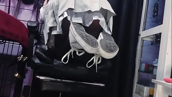Anime girl POV sneakers and feet domination