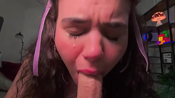 Your gf cums while she blows your bullys cock