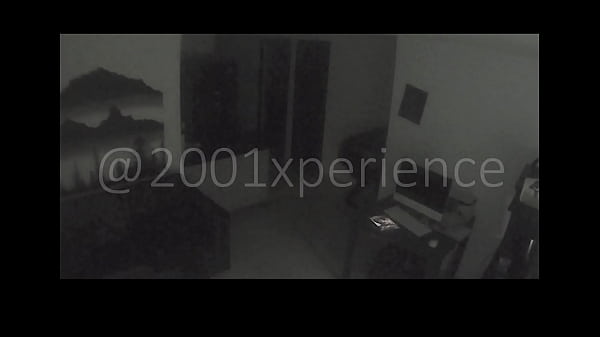 CAPTURED ON SECURITY CAMERA. I am forbidden to go to a party I tell my friend to sneak into the house to fuck me
