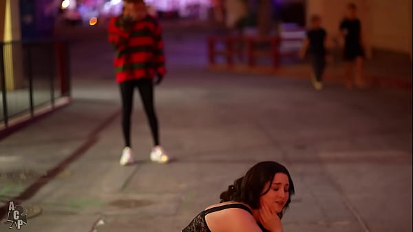 "Nightmare On The Las Vegas Strip"  Starring Princess Ella And Gibby The Clown As Freddy Kreuger