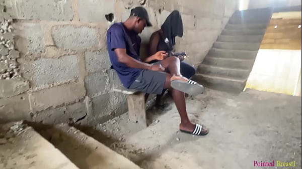 Horny girl Loves being fuck even in an uncompleted building