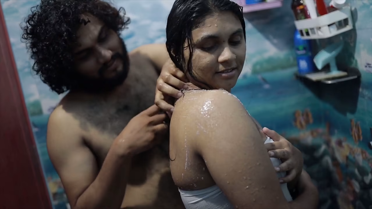 Horny Desi Bhabhi Enjoying in Steamy Shower