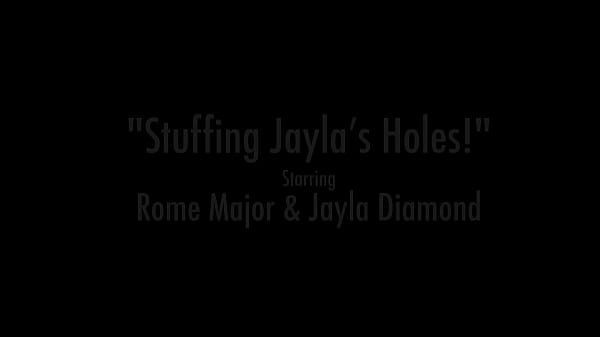 Rome Major Packs Jayla Diamond's Hole! Interracial! Anal! Oral!
