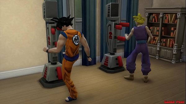 Milk Catches her Stepson Gohan Masturbating Stepmom Fucked in Front of her Husband