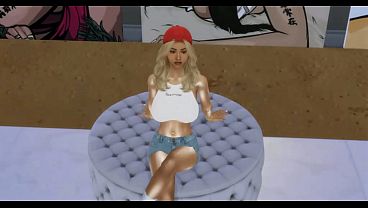 Round brown ebony goddess banged by big white cock