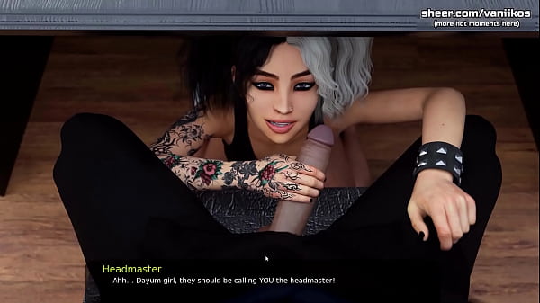 Goth College Babe Sucks Dick Like A Hungry Slut