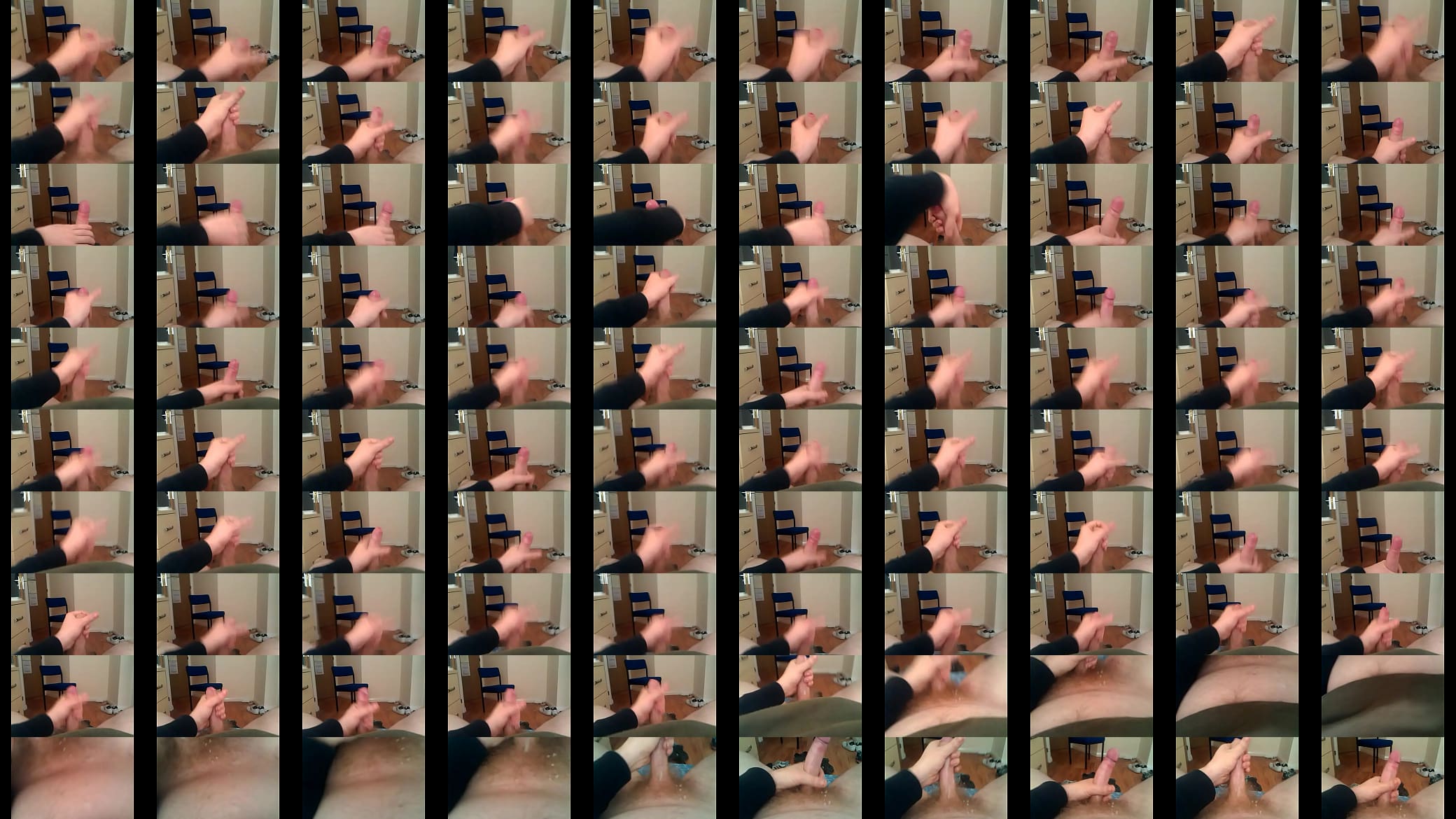 HAVING A GOOD OLD STROKE WITH CUMSHOT 预览图