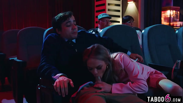 Download Video - Movie theatre had teen couple fucking disburbing old people trying to watch