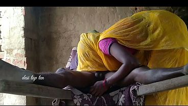 Desi Indian wife husband hard fuck yellow sexy sharee