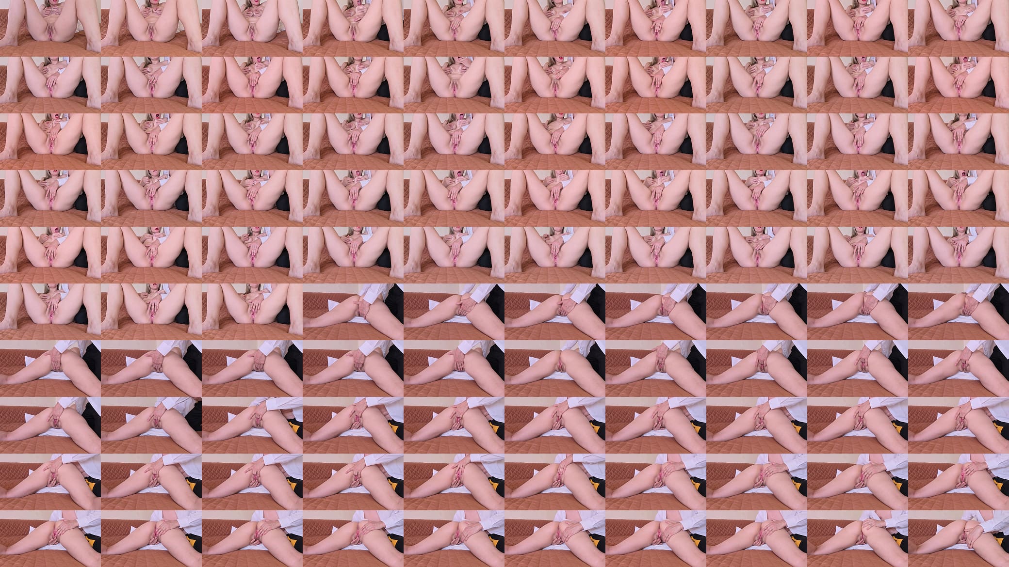 Passionate masturbating pussy gave her 4 times orgasms!!! 预览图