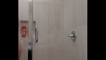 Big Booty MILF Shower