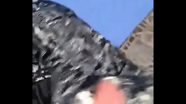 Cumshot the new jacket of my step sister-in-law