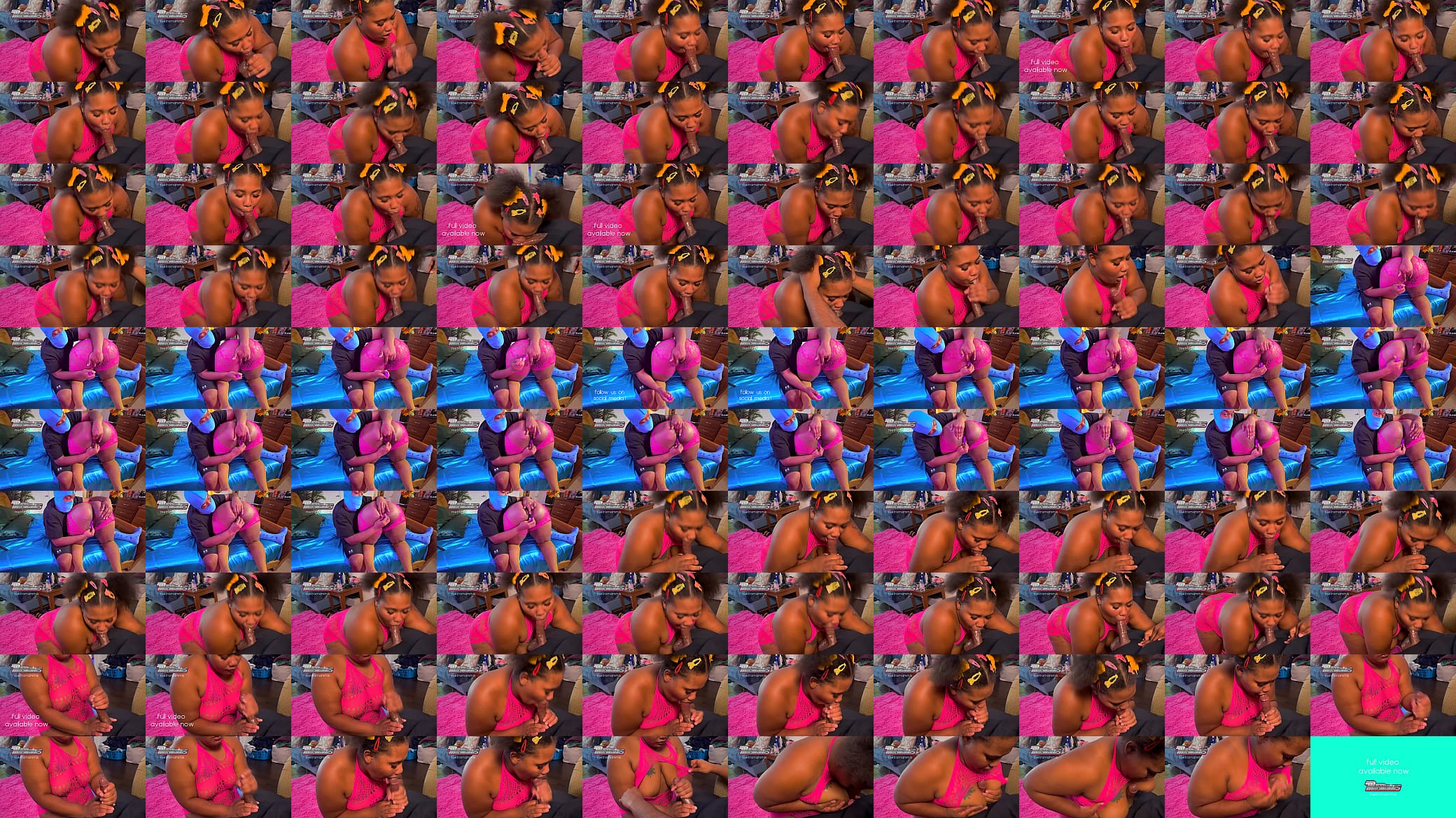 RELENTLESS SLOPPY WET HEAD FROM YOUNG CHUBBY EBONY! 预览图