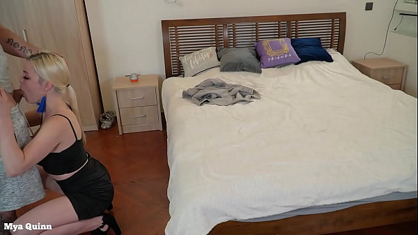 Piss swallow straight from cock - Mouth fuck - Cum on feet - Deepthroat