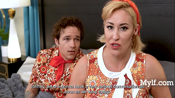 Desperate 80s Step Mom & Step Son Do It To Keep Their Show Going | iMylf