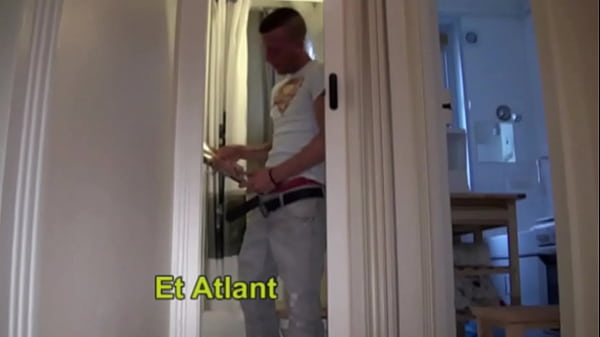 3 gay twink fucked his friend in the toilets