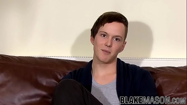 UK amateur twink Alex C solo dick stroking duri...