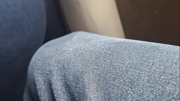 Chama collector lets my leg be held in the middle of her buttocks on the bus