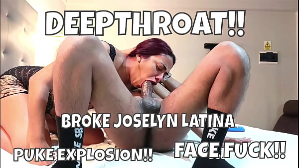 Latina Beast Hunter - JOSELYN RETURNS BROKE AND DESPERATE DROOLING SLURPING GAGGING AS I SLAP HER FACE AND USE HER THROAT