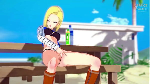 Anime girl masturbates in public