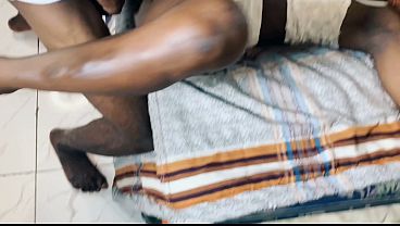 Black Cock Guy Fuck and Cum in Sexy Pussy While she’s In Clothes After an Audition