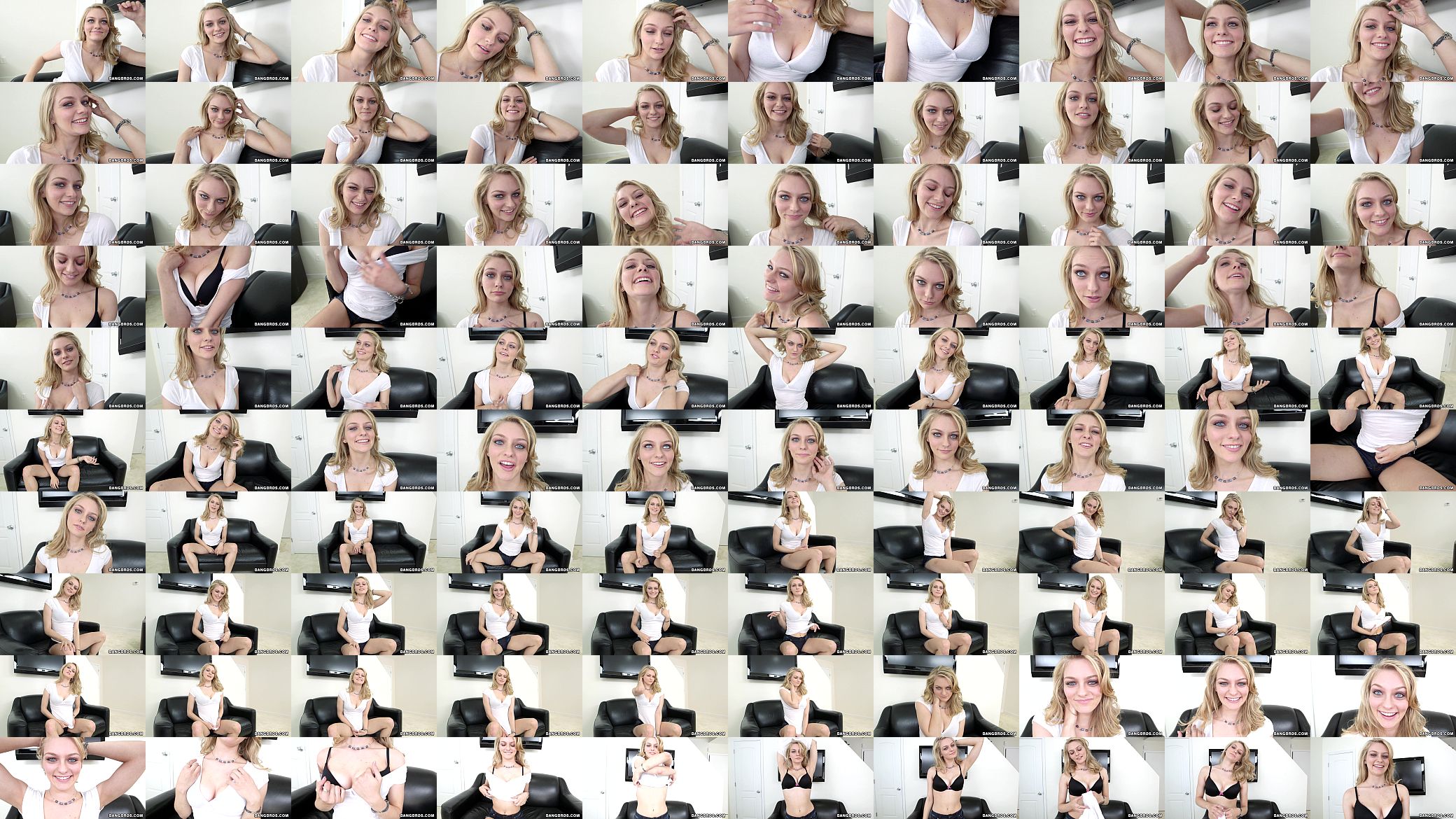 Pretty Blonde Teen Porn Audition 预览图