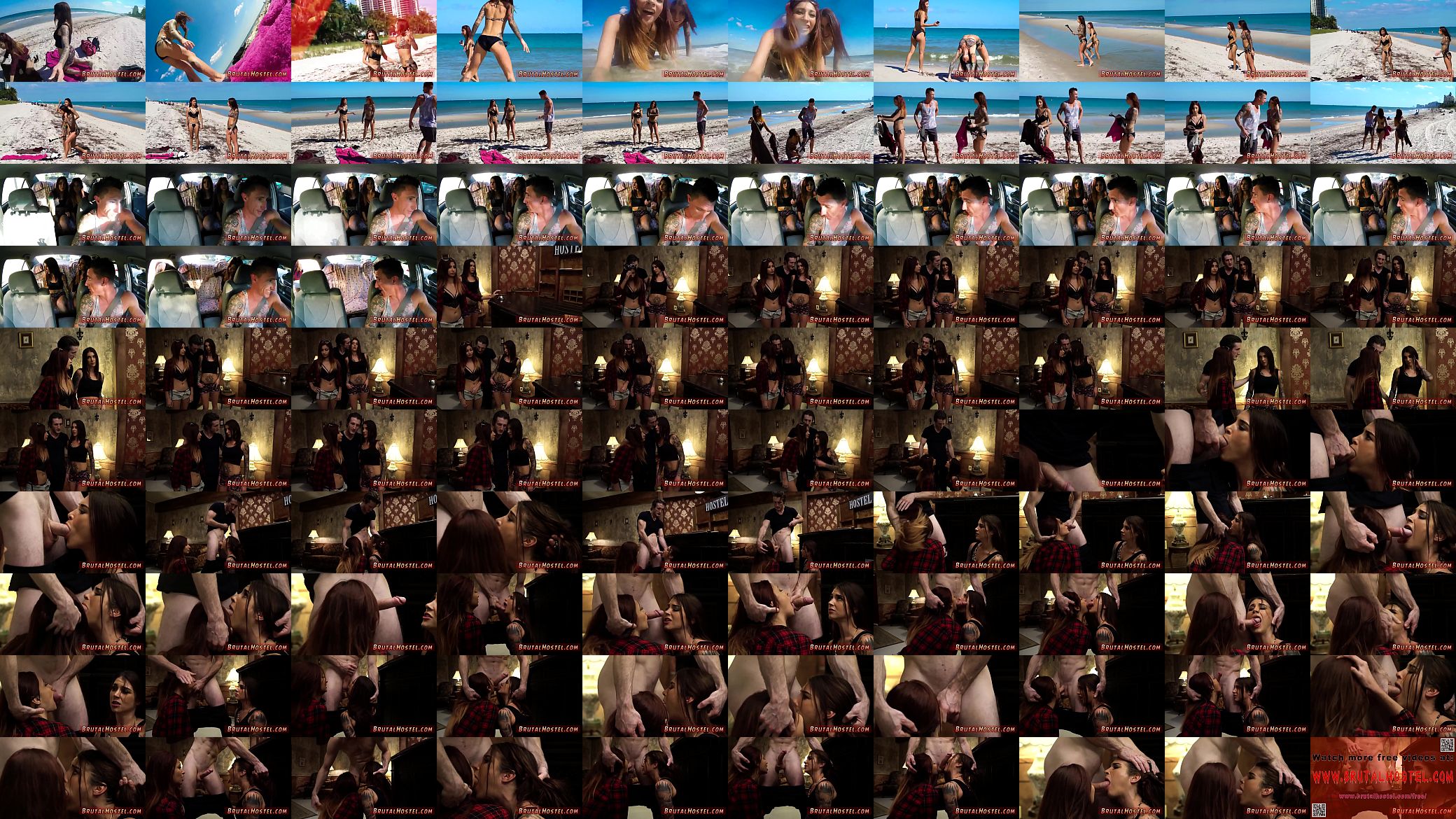 Teen webcam squirt Excited youthfull tourists Felicity Feline and 预览图