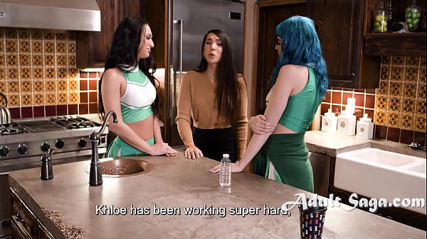 Download Video - Cheerleaders Trans On Female Success Threesome  - Khloe Kay&comma; Jewelz Blu