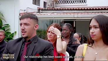 Download Video - The Martix Wedding Chapter IV - Mariana Fucks the Priest in a Bathroom After Getting Married