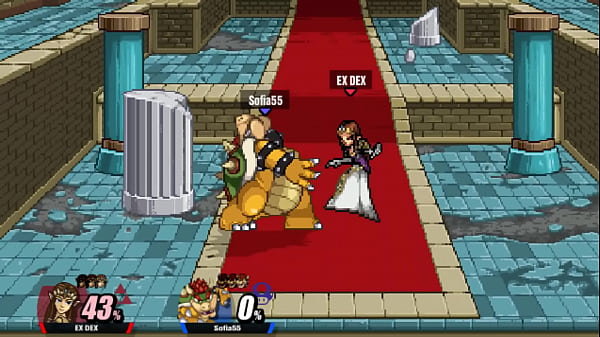 SSF2 otra pelea contra Sofia55