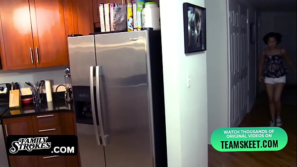 Young petite tiny latina stepsister penny nichols fucked by stepbrother with huge cock