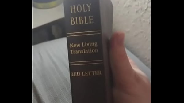 Jerking Off and Cum on Bible (Cum on Bible Chal...