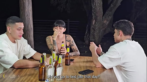 Cuckold Girlfriend Eats Her Boyfriend's Stepbrother's Cum - Luna Vitaler & Danner Mendez