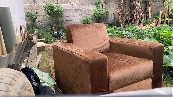 Outdoor bbc doggy fuck