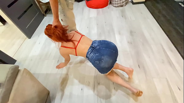 Spit in the face and a hard throat fuck