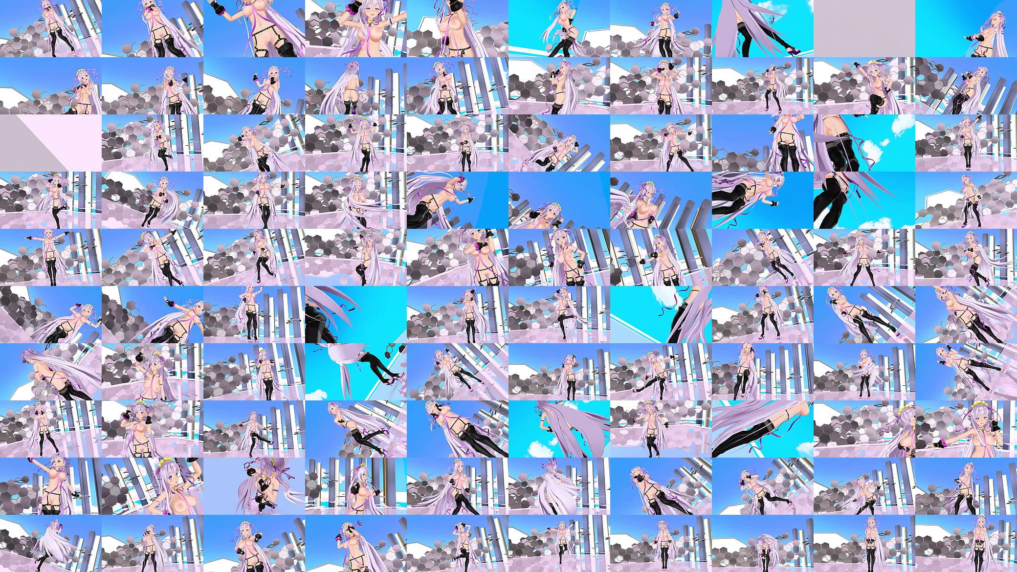 MMD R18 Fate BB Off Shot 预览图