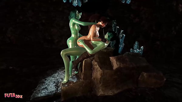 Futa3dX - TOMB RAIDER Gets SPITROASTED & TRAIN FUCKED HARD By Naughty Filthy Cave Trolls