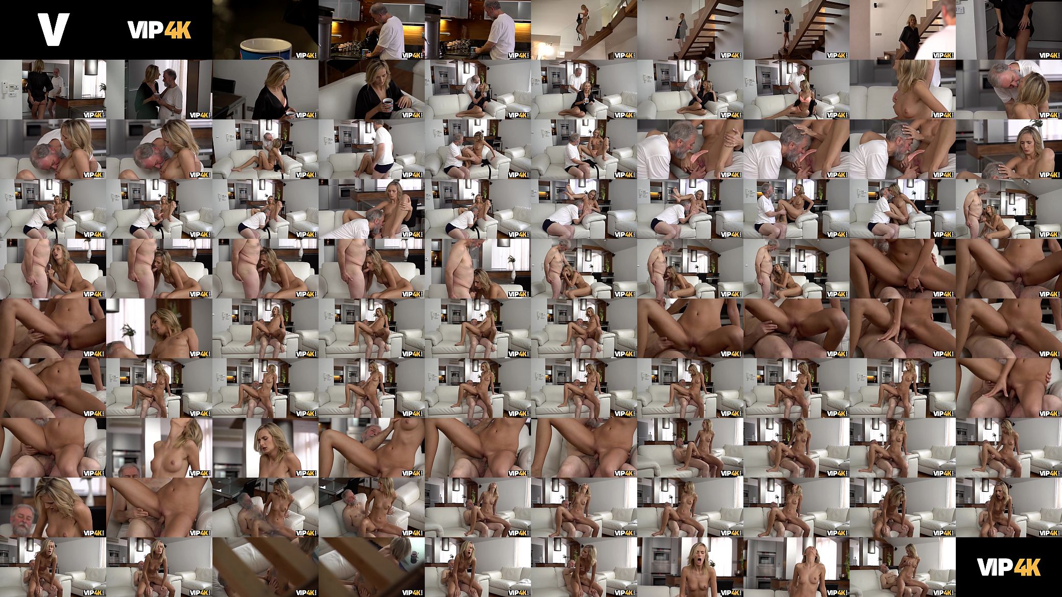 VIP4K. Tender miss and her caring mature gentleman have sex 预览图