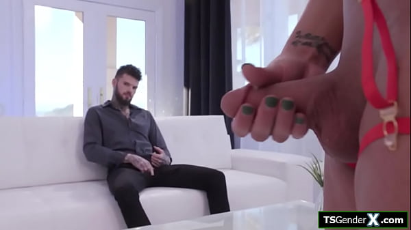 TSgenderX.com - Busty transsexual Khloe Kay barebacked