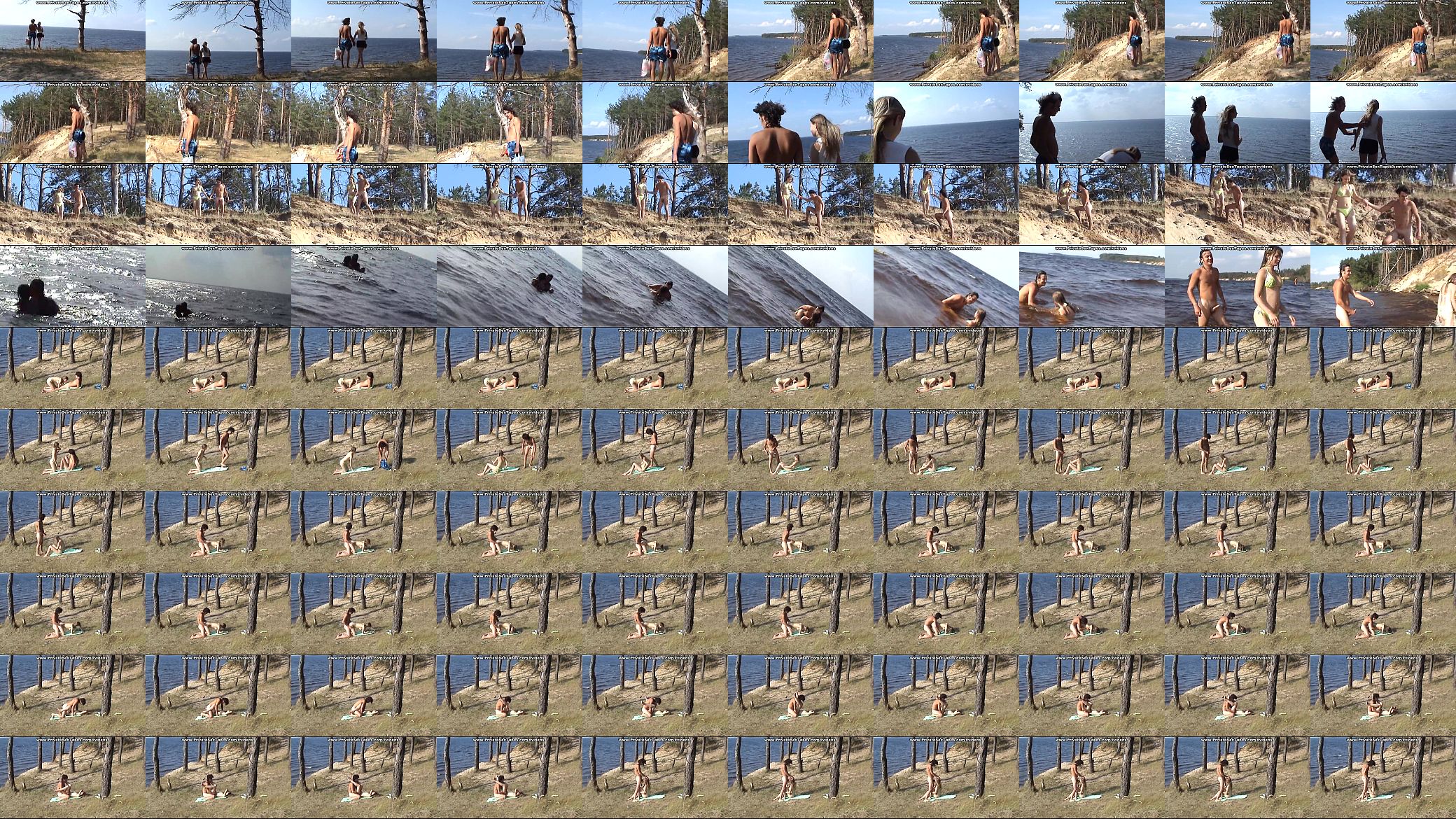 Kiler hot nude couple fucking on the desolate river bank 预览图