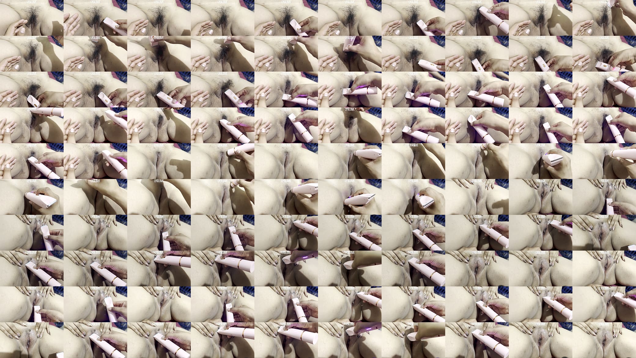 Rasurando la panocha de Mi amante (para poder lamerle el co&ntilde;o ) 预览图