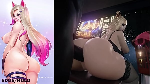 Waifu Blacked: Ahri JOI
