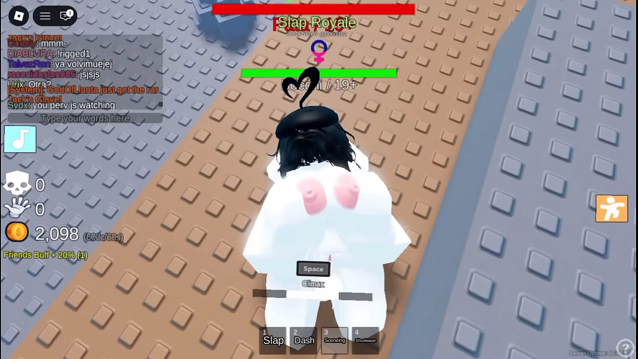 Having sex with an egirl in Roblox