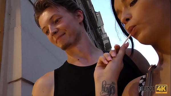 Download Video - HUNT4K&period; Sweet chick gets fucked in multiple positions for money